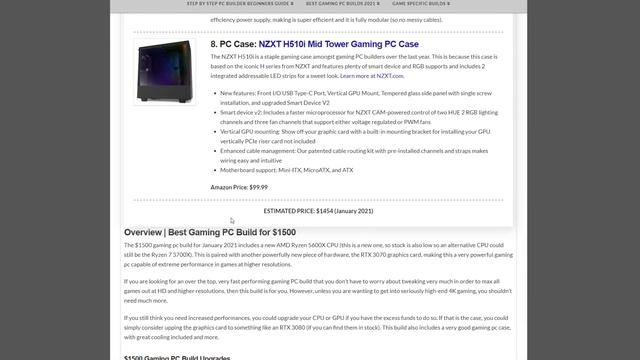 The Best January 2021 Gaming PC Build for $1500, $1000, $700, and $500 - GPU's Where Art Thou? смотреть онлайн