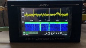 Приём коротких волн на приёмник Arinst Dreamkit V2D