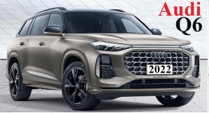 Новая  Audi Q6 2023 Презентация.  Интерьер, дизайн. Люксовый Немец копирующий  Китайцев