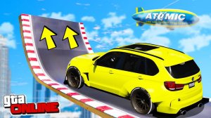 КАК ДАЛЕКО ЧИТ ТАЧКА УЛЕТИТ С ОГРОМНОГО ТРАМПЛИНА НА СКОРОСТИ 3000 КМ/Ч? ПРЫЖКИ В ДЛИНУ ГТА 5!