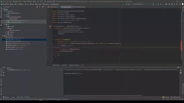 Tutorial Android Parsing JSON Menggunakan Volley смотреть онлайн