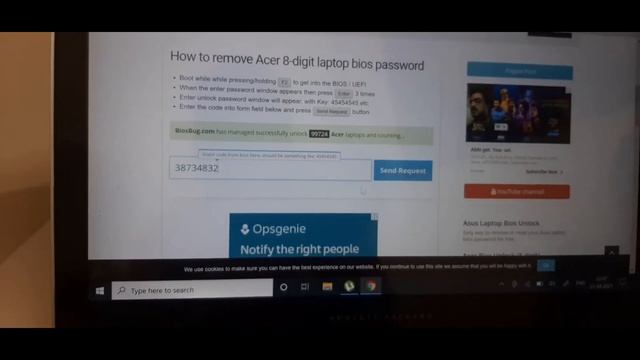 How To Crack Bios Password......Easy Step.....100% Working On Samsung/ Asus/Acer/Sony Laptops.... смотреть онлайн