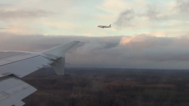 посадка самолета в хельсинки