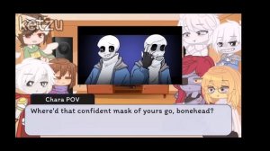 Undertale reacts to bad sanses // Part 1/? // Half remake // Ketzu