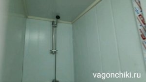 Популярный проект жилой бытовки "ЖИЛАЯ-01" в исполнении из сэндвич панелей (vagonchiki.ru)