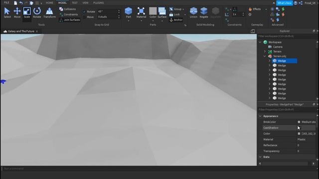 Low poly terrain tutorial (REUPLOADED) | Roblox studio смотреть онлайн