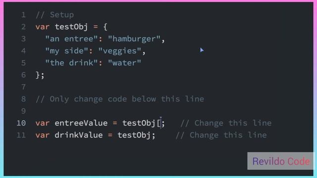 Accessing Object Properties with Dot Notation in javascript |#javascript | #Revildo_code
