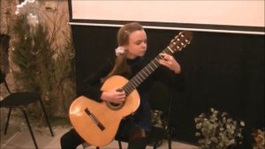 Ф.Карулли, Соната Ре мажор ор.21  II, III части, исп. Бестигольникова Таня  (12 лет)