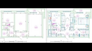 Перепланировка двухкомнатной квартиры в доме серии П-44