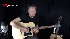 Prezentare chitara Ibanez V40-OPN - Petre Iftimie // MCMUSIC