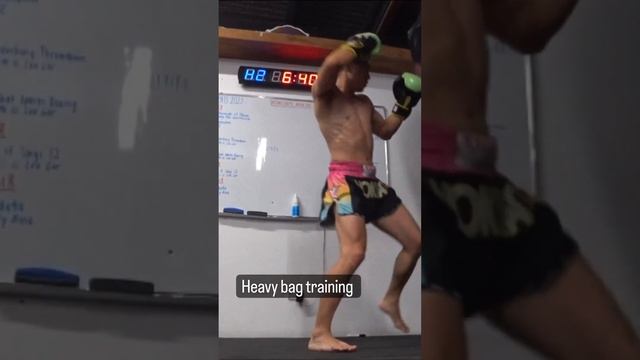 Heavy Bag Training #muaythainz #muaythaitraining