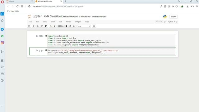 KNN Algorithm in Machine Learning using Python from Scratch - Jupyter Python Machine Learning Cours смотреть онлайн