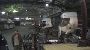 Рассказываю про свой заработок. Перегоняю экскаватор-погрузчик на базу.