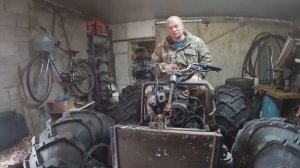 Вездеход АМФИБИЯ на пневмо подвеске. Своими руками.