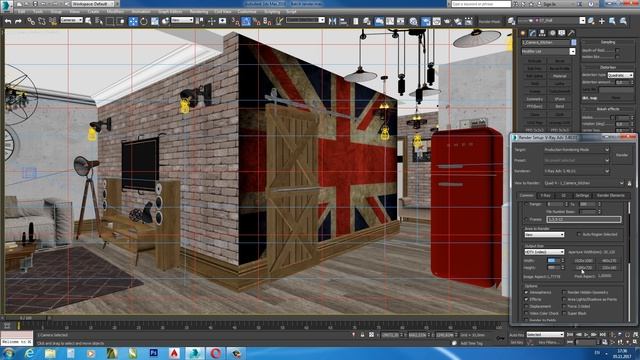 BATCH RENDER - РЕНДЕР НЕСКОЛЬКИХ КАМЕР в 3ds max смотреть онлайн