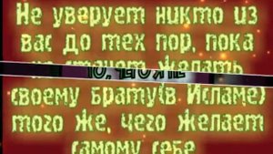 Достоверные Хадисы Пророка Мухаммада(с.а.с)