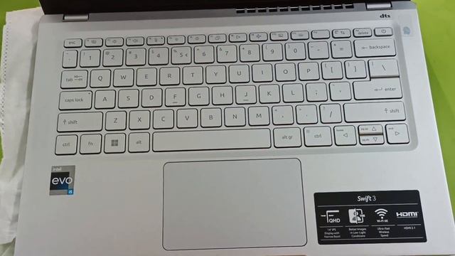 Acer Swift 3 pure silver LAPTOP SF314-512-532A смотреть онлайн