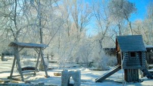Каховка ,Херсонская область.Зима . 03.01.16