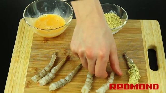 Мультиварка REDMOND RMC-M4502 Тигровые креветки во фритюре смотреть онлайн