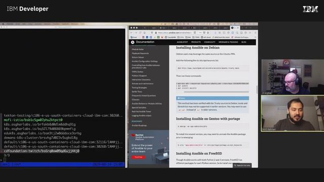 Mofi and JJ try to get AWX installed on Kubernetes смотреть онлайн