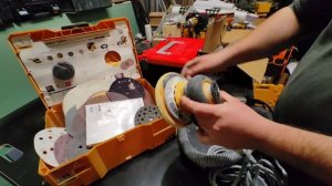 Шлифовальная орбитальная машинка от Mirka и Интерскол