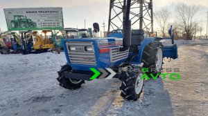 Кто ждал новый обзор смотри скорее! японский мини трактор ISEKI TU1700 с почвенной фрезой в Улан-Удэ