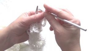 Вяжем кайму шали.Блокировка шали.