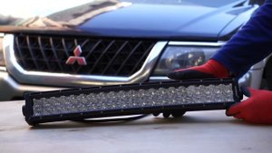 █  Светодиодные Фары, Auxbeam 22" и 4"  - Обзор и Тест | Review and Test