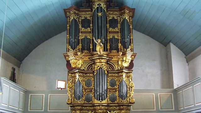 Bach BWV 610 (Plenum) Hauptwerk 4 Arp Schnitger Organ - Cappel