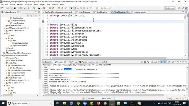 Keyword Driven Framework using Selenium смотреть онлайн