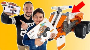 ПАПА РОБ, ЯРИК, БЭТМЕН И КОНСТРУКТОР APITOR SUPER BOT: СБОРКА РОБОТА-ФУТБОЛИСТА! 13+