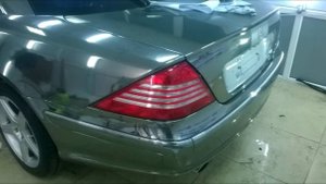 Mercedes CL 500 Черный хром