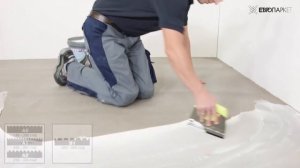 Uzin KE 2000 - Клей для винила и кварцвинила. Как клеить виниловую плитку.