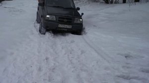 Эскудо по снегу