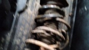 Замена пружины на передней стойке Черри Бонус А13.