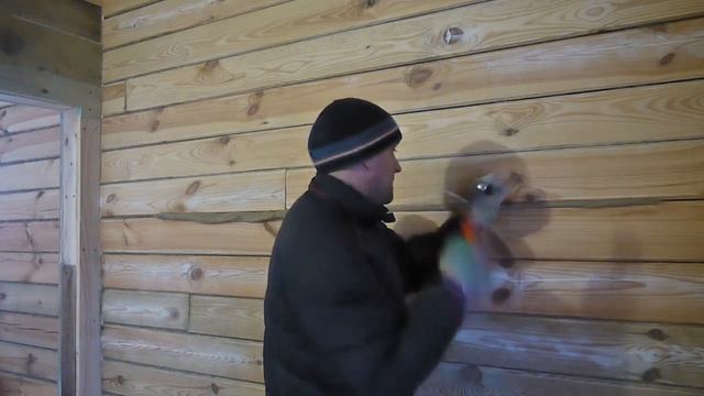 Конопатка дома из бруса своими руками смотреть онлайн