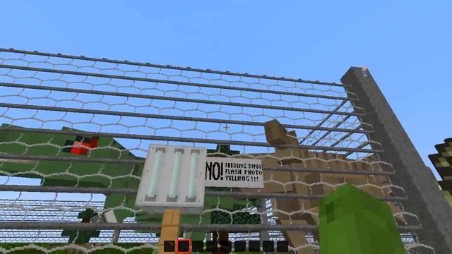 Minecraft - DINOSAUR UPDATE - VISTING JURRASIC PARK (Fossils & archaeology, dinosaurs mod) смотреть онлайн