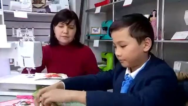 Мастер-класс на ТВ прихватка "Веер" для учителя в технике пэчворк