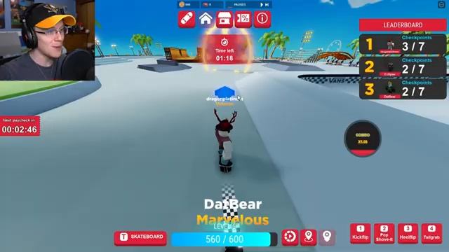 SKATEBOARDING PRO! | Roblox Vans World смотреть онлайн