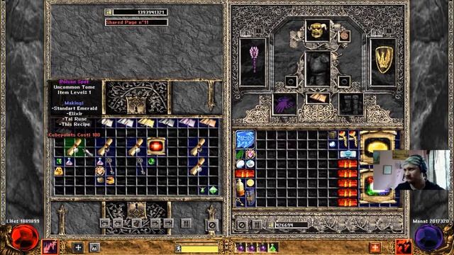 Diablo 2 Zy-El 4.8 #4 Гайд. Талисманы Творения. Gold Gem. Set. Тома. JeverlyBox.