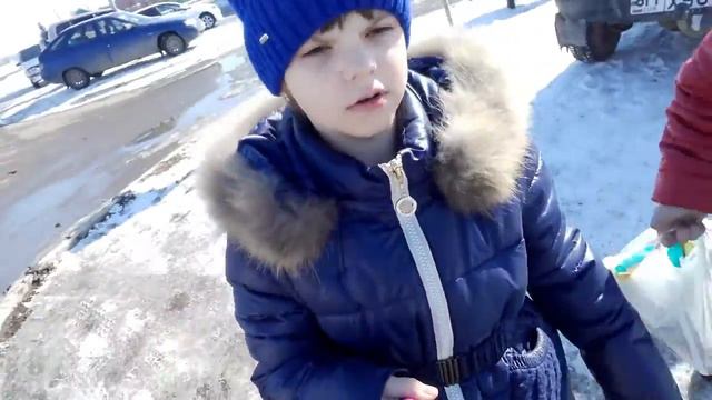 Мой первый влог)))идем в магазин (1 часть) смотреть онлайн