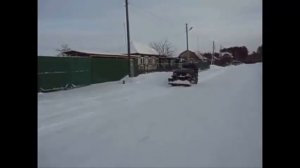Самодельный трактор из Оки и Нивы
