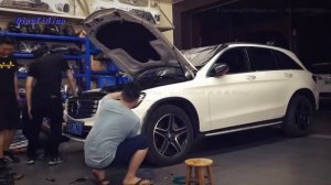 Mercedes-Benz glc250, GLC180, W253 old retrofit new multi-beam LED headlamps