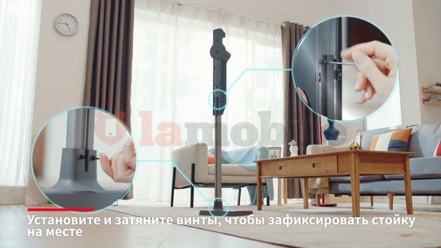 Roborock H7. Как собрать вертикальную подставку? смотреть онлайн