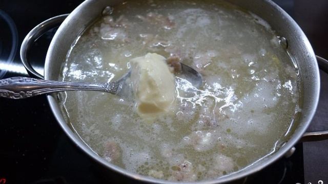 Cырный суп для детей