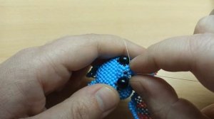 Летучая мышь из бисера. Часть 6. Амигуруми.