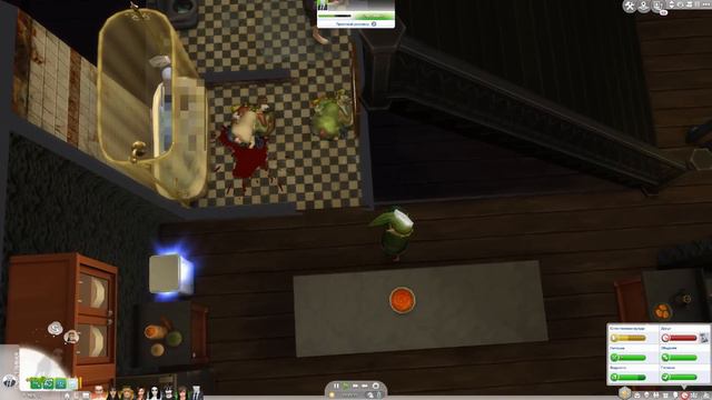 THE SIMS 4 - РЕАКЦИЯ СЛЕНДЕРА НА ВУХУ СО СЛЕНДЕРИНОЙ! - ПСИХУШКА, #13 смотреть онлайн