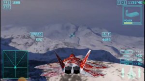 ace combat x gameplay: mission 11B ---in pursuit 2--- f-22a raptor gameplay (haruka)