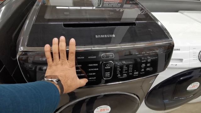 Обзор американской сушильной машины Samsung на 12 кг.