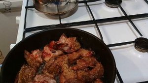 НЕЖНАЯ СОЧНАЯ СВИНАЯ ПЕЧЕНЬ НА СКОВОРОДЕ__жарю только так